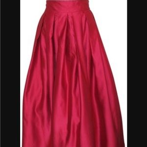 Beautiful silk like long formal skirt.